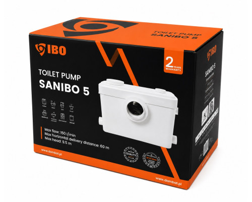 Коробка канализационной установки IBO SANIBO 5