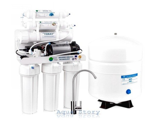 Зворотний осмос Ecofilter RO-675-S + pump (Тайвань)