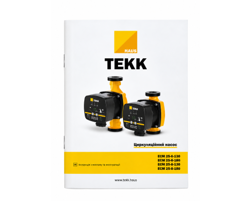 Инструкция по монтажу и эксплуатации TEKK HAUS ECM 25-8-180