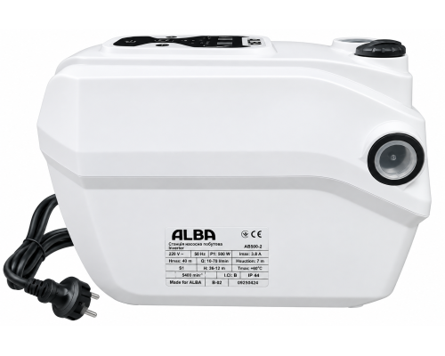 Инверторная насосная станция ALBA AB500-2 — вид сбоку