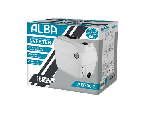 Инверторная насосная станция ALBA AB700-2 в упаковке