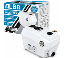 Насосная станция ALBA AB700-2 инверторная с частотным управлением (90 л/мин, 48 м, 650 Вт, Wi-Fi)