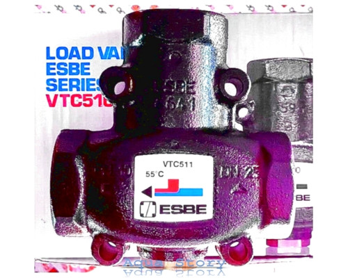 Трехходовой клапан ESBE VTC512 (51022000) DN32 1*1/2" 50°C НР