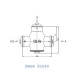 Триходовий клапан Regulus TSV6B 1 * 1/2 "DN40 55 ° C