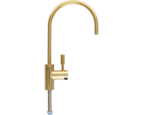 Кран ричажковий Atoll A-8883-BG LED (золото)