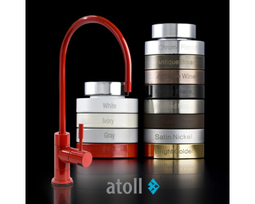 Кран ричажковий Atoll A-8883-CP LED (хром)