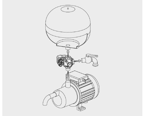 Реле тиску Italtecnica PM/5-3W