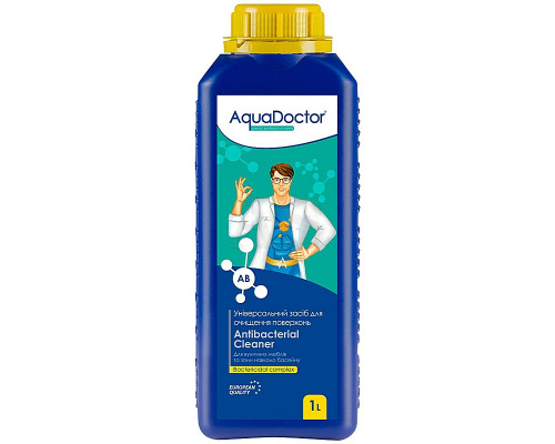 Універсальний засіб для очищення поверхонь AquaDoctor AB Antibacterial Cleaner - 1 литр