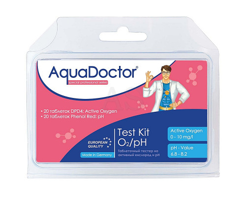 Тестер AquaDoctor Test Kit O2/pH