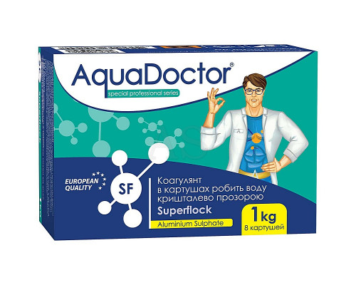Коагулирующее средство в картушах AquaDoctor Superflock