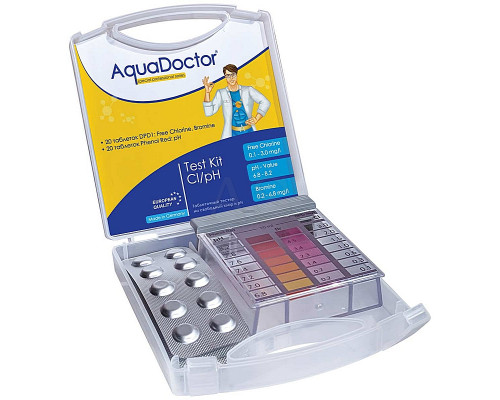 Тестер AquaDoctor Test Kit Cl/pH