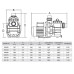 Насос для бассейна Emaux SS050 (220В, 11 м3/ч, 0.5HP)
