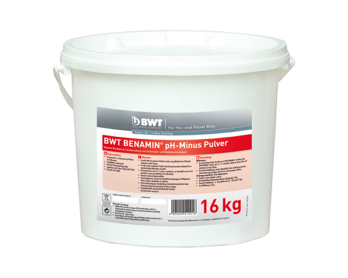 BWT BENAMIN pH-minus Pulver в гранулах (16 кг)