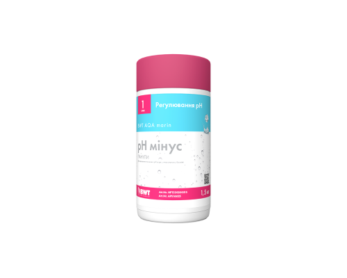 Гранули BWT AQA marin pH мінус (1,5 кг)