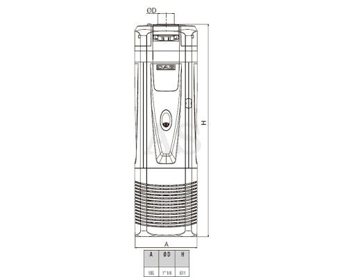 Насос колодезный DAB DTRON2 35/120 (60195251)