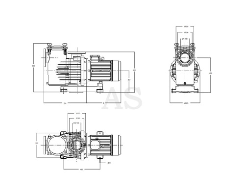 Насос для бассейна DAB EUROPRO 400 T (60169121)