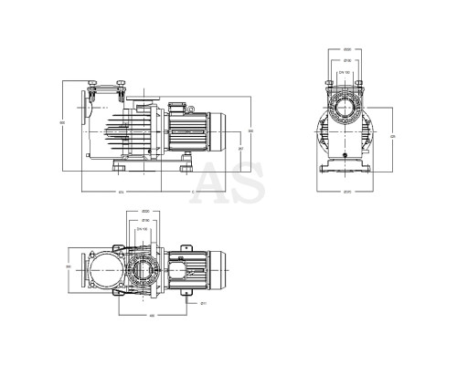 Насос для басейну DAB EUROPRO 750 T-BR