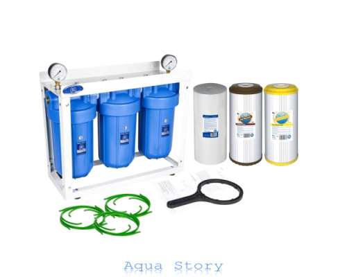 Тройная система комплексной очистки Aquafilter Big Blue 10