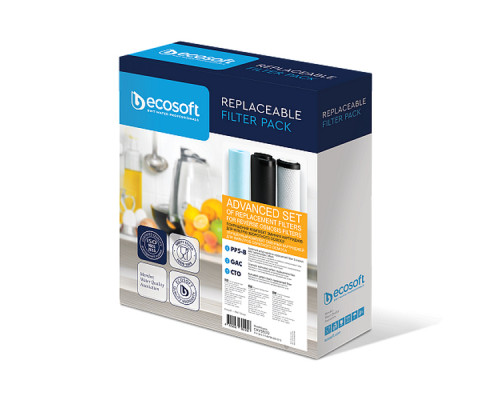 Комплект картриджів Ecosoft 1-2-3 Покращений