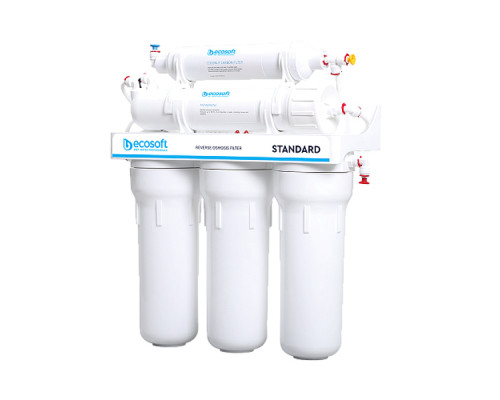 Фільтр зворотного осмосу Ecosoft Standard 5-50 – 5 ступенів очищення, без насоса