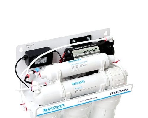 Зворотний осмос Ecosoft Standard 5-50P з помпою (MO550PECOSTD)