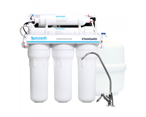 Зворотний осмос Ecosoft Standard 5-50P з помпою (MO550PECOSTD)