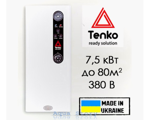 Электрический котел Tenko стандарт 7.5 кВт 380 В