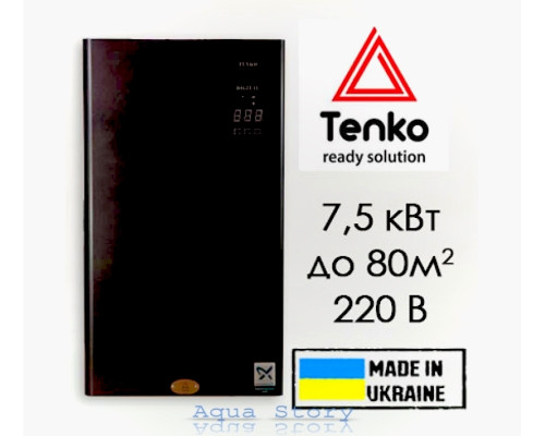 Электрический котел Tenko Стандарт Плюс Digital 7,5 кВт 220 В