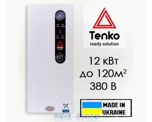 Электрический котел Tenko стандарт Grundfos 12 кВт 380 В