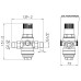 Фільтр самопромивной SD FORTE з редуктором 1/2 SF128W15