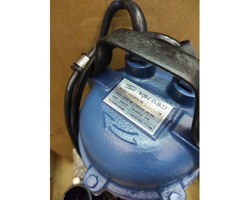 Фекальний насос Forwater WQD-C-13-10 з ножем 2.5 кВт +10м шланг +хомут +рукавички +Силушка 100гр