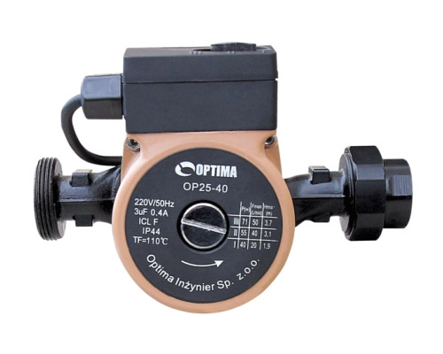 Насос ціркуляційній Optima OP25-60 180 мм