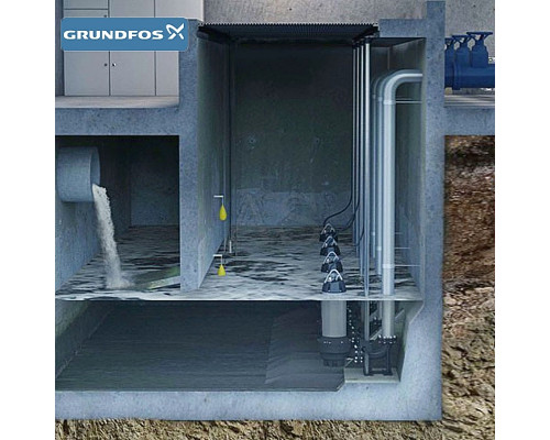 Каналізаційний насос Grundfos SE1.50.65.30.2.50D.B 3x400V (96047517)