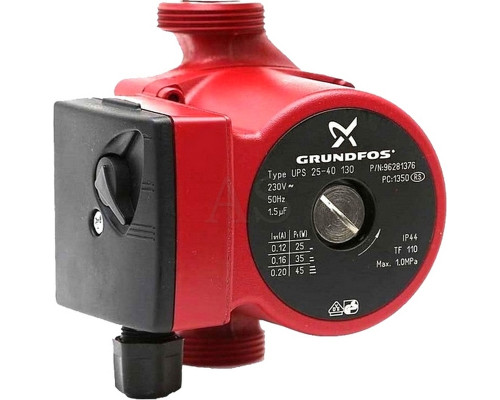 Циркуляційний насос Grundfos UPS 25-40 130 (99150118)