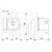 Циркуляційний насос Grundfos UPS 25-80 N 180 (95906439)