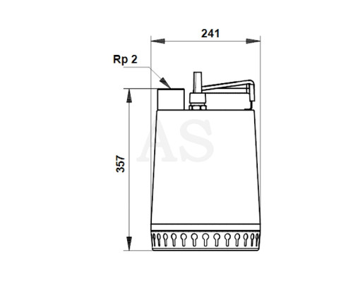 Дренажний насос Grundfos Unilift AP12.50.11.A1, кабель 10м (96010981)