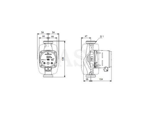 Циркуляцiйний насос Grundfos ALPHA2 15-40 130