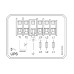 Циркуляційний насос Grundfos UPS 50-185 F 280 3x400-415V PN6/10 (96430297)
