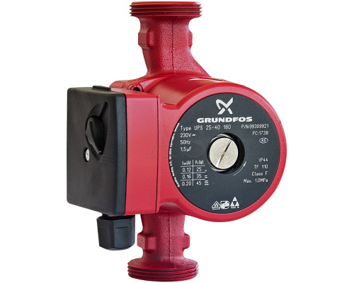Циркуляційний насос Grundfos UPS 25-40 180 (99309921)
