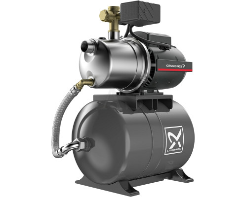 Насосная установка Grundfos JP 5-48 PT-H с баком 20 л. (99463877)