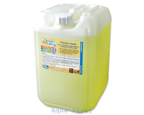 Crystal Pool Chlorine Liquid 25 кг