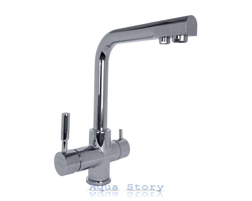 Кухонний змішувач Globus Lux LAZER GLLR-0888 CHROM ХРОМ комбінований