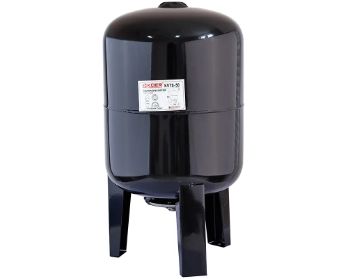 Гидроаккумулятор вертикальный Koer KVTS-50 (50л, корпус-сталь 1,2мм) (KB0013)