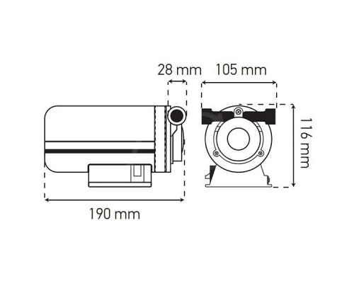 Насос повышения давления Koer KP.P15-GRS15 (KP0255)