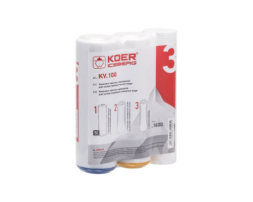 Комплект змінних картриджів Koer KV.100 ICEBERG (KR3152)