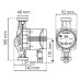 Циркуляційний насос опалення Koer KP.N25/6-180 (KP0247)