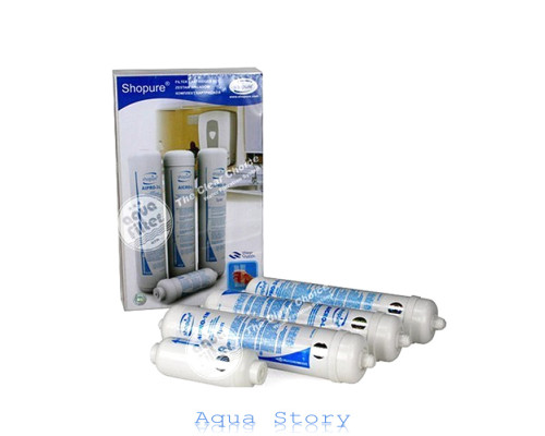 Комплект чотирьох картриджів Aquafilter SPURE-CRT
