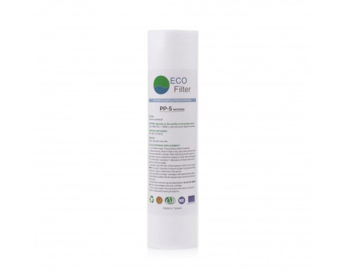 Ecofilter PP5 Картридж хутро очищення 5 мінкрон (Тайвань)