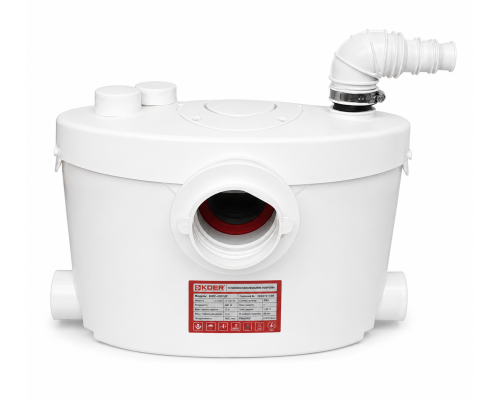 Каналізаційна установка сололіфт KOER KWC-400 UP (KP2929) з подрібнювачем і ревізією