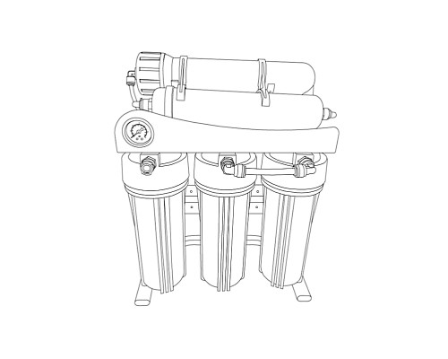 Зворотний осмос Leader ROHP 300